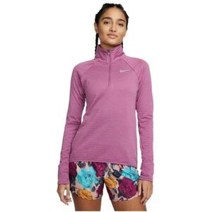 Nike Therma-Fit Element Long Sleeve Athletic Shirt in Purple Size Small Running